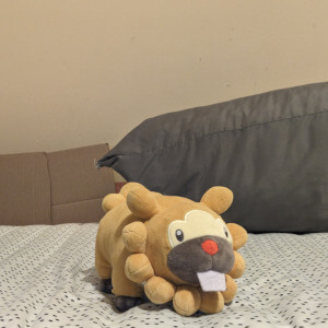 bidoof plushie