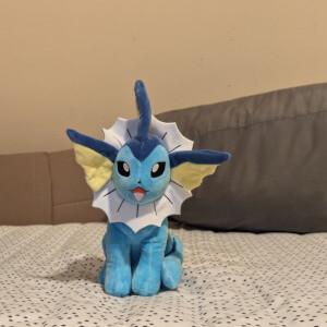 Vaporeon plushie