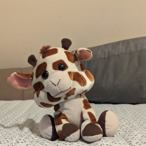 giraffe plushie